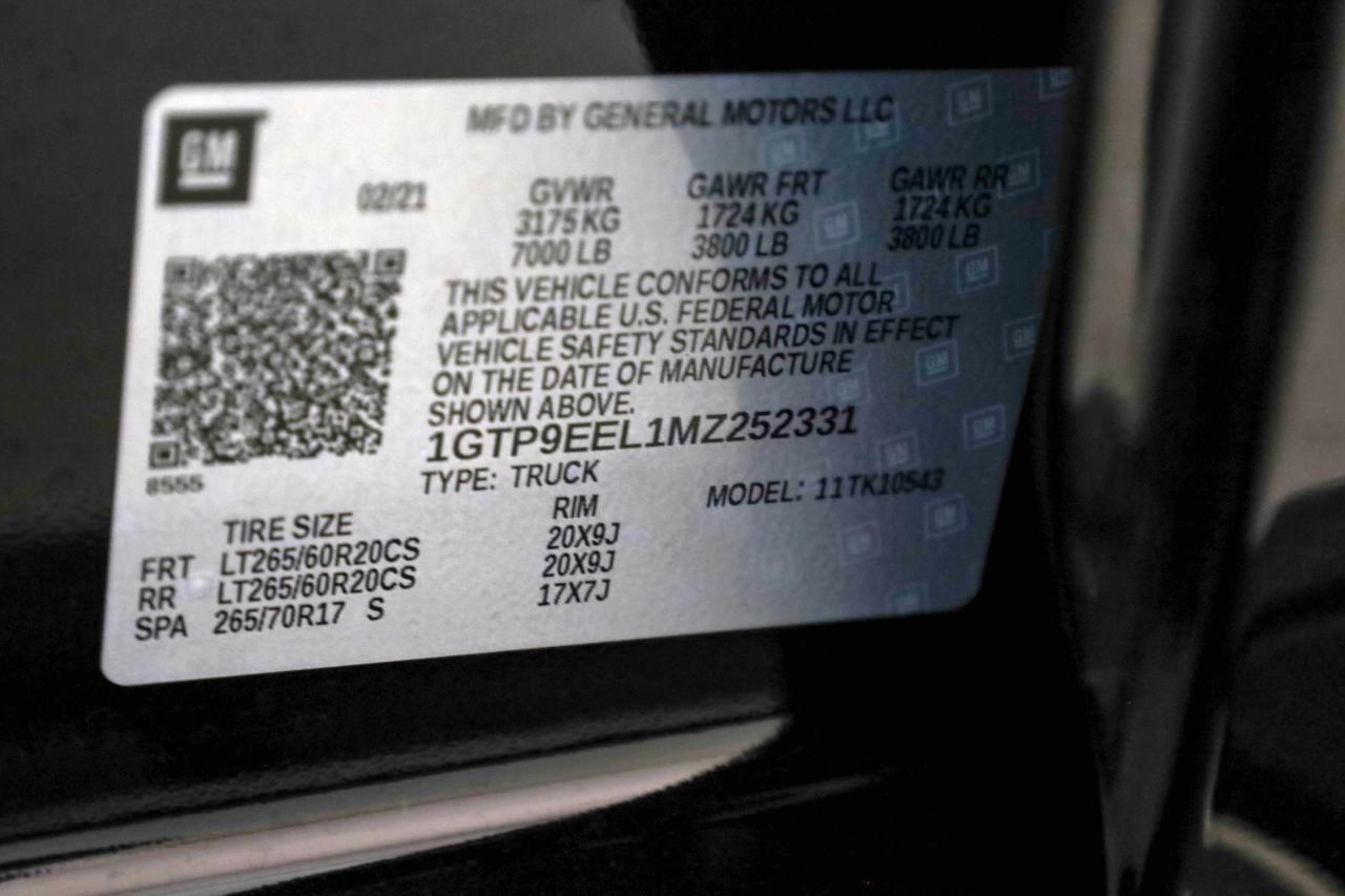 GMC Sierra 1500 4WD Crew Cab 147" AT4 2021