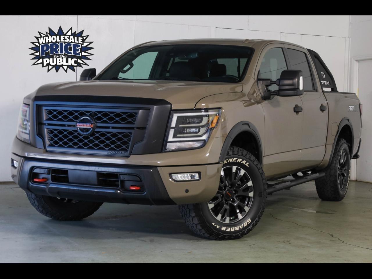2021 Nissan Titan 4x4 Crew Cab PRO-4X