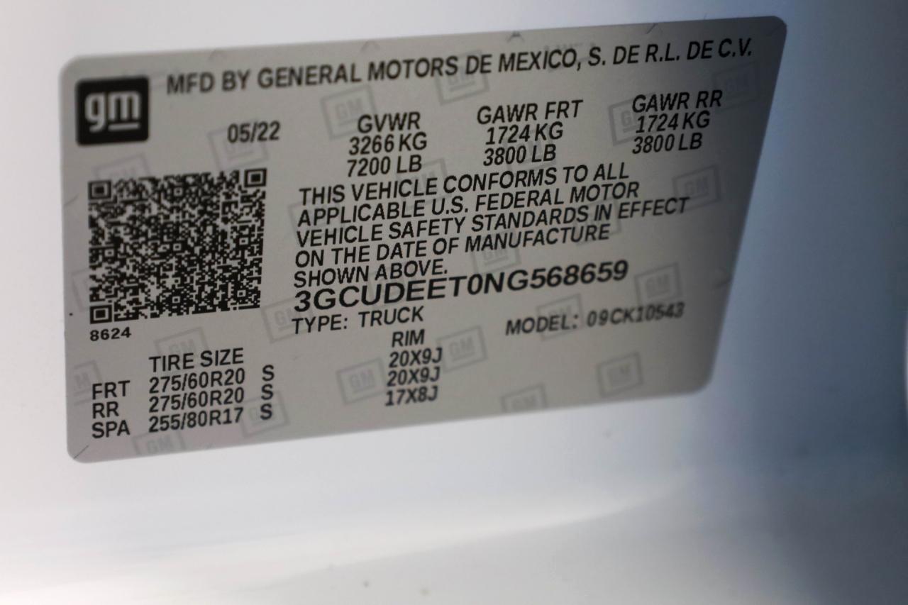 Chevrolet Silverado 1500 4WD Crew Cab 147" RST 2022