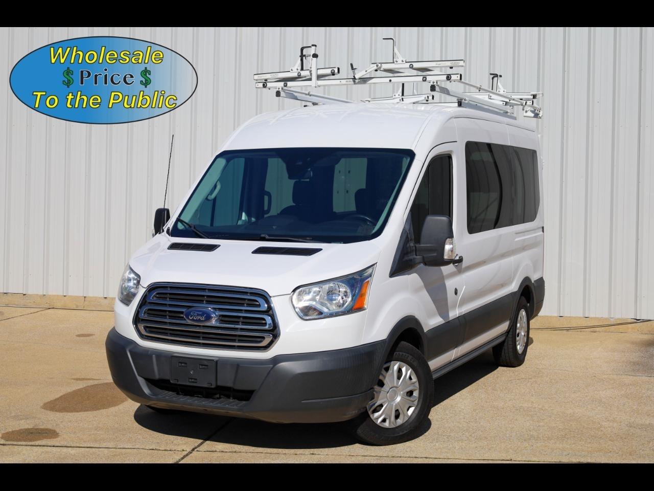 Ford Transit Passenger Wagon T-150 130" Med Roof XLT Sliding RH Dr 2018