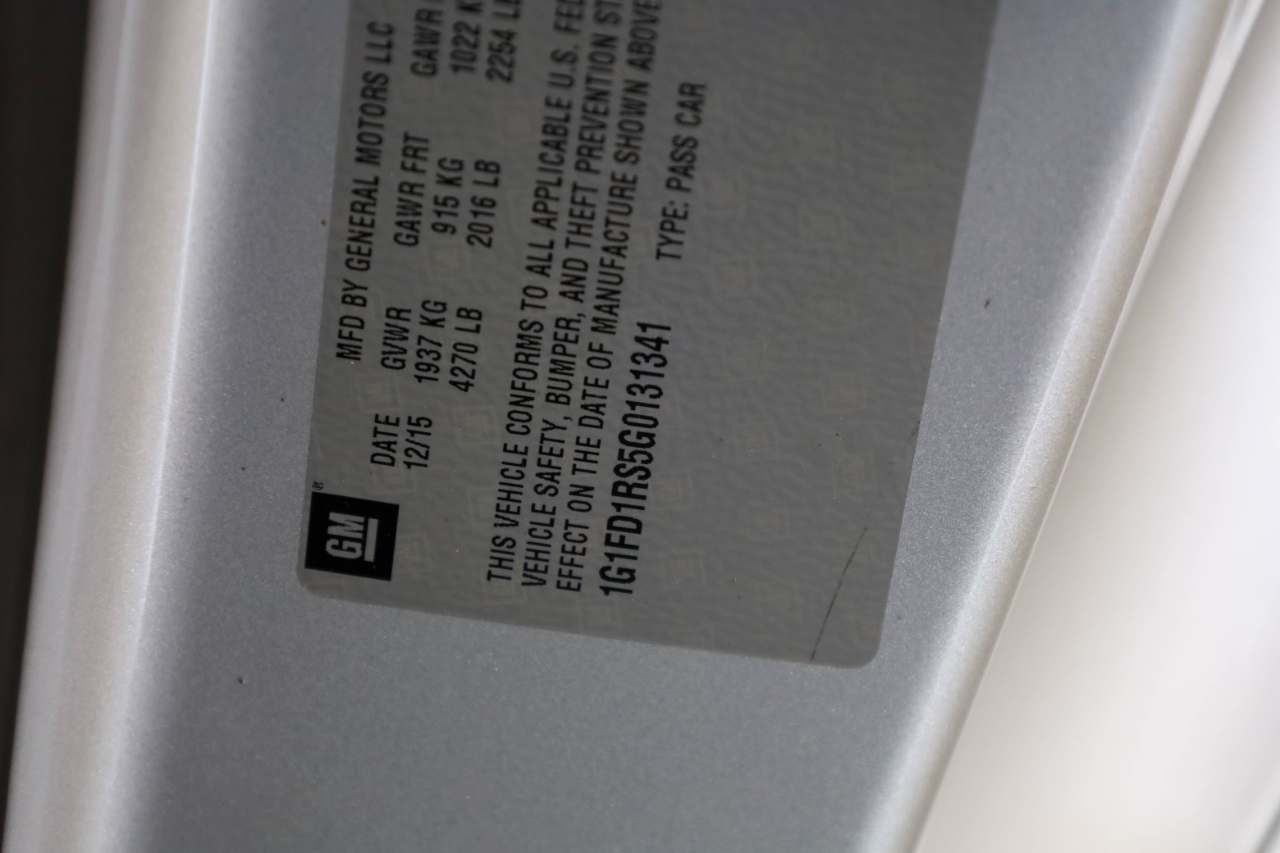 Chevrolet Camaro 2dr Cpe 2LT 2016