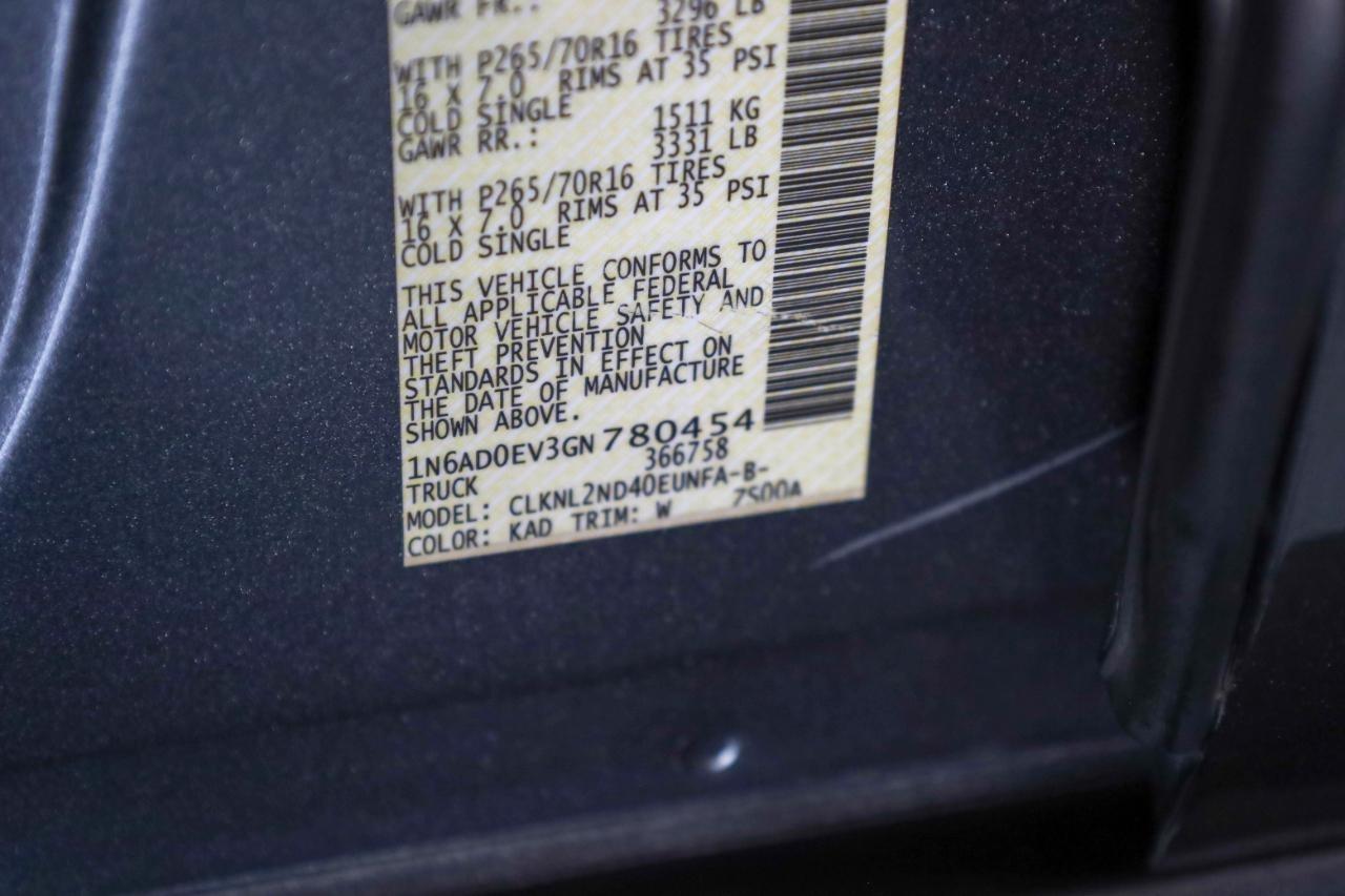 Nissan Frontier 4WD Crew Cab SWB Auto SV 2016