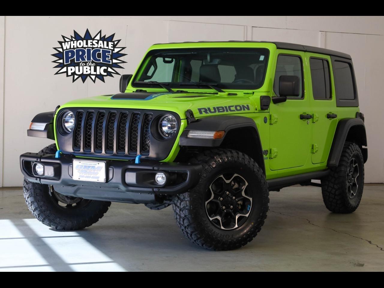 Jeep Wrangler 4xe Unlimited Rubicon 4x4 2021