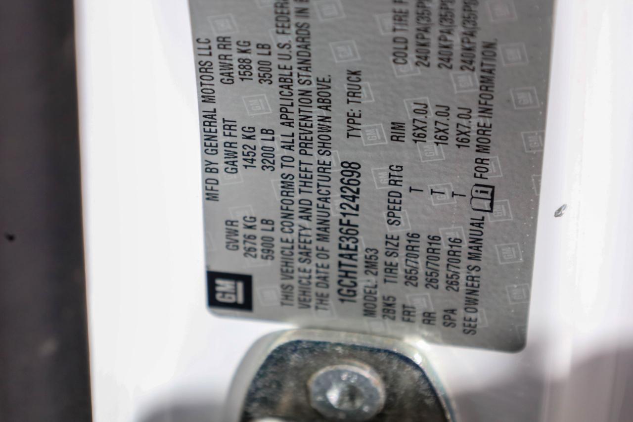 Chevrolet Colorado 4WD Ext Cab 128.3" WT 2015