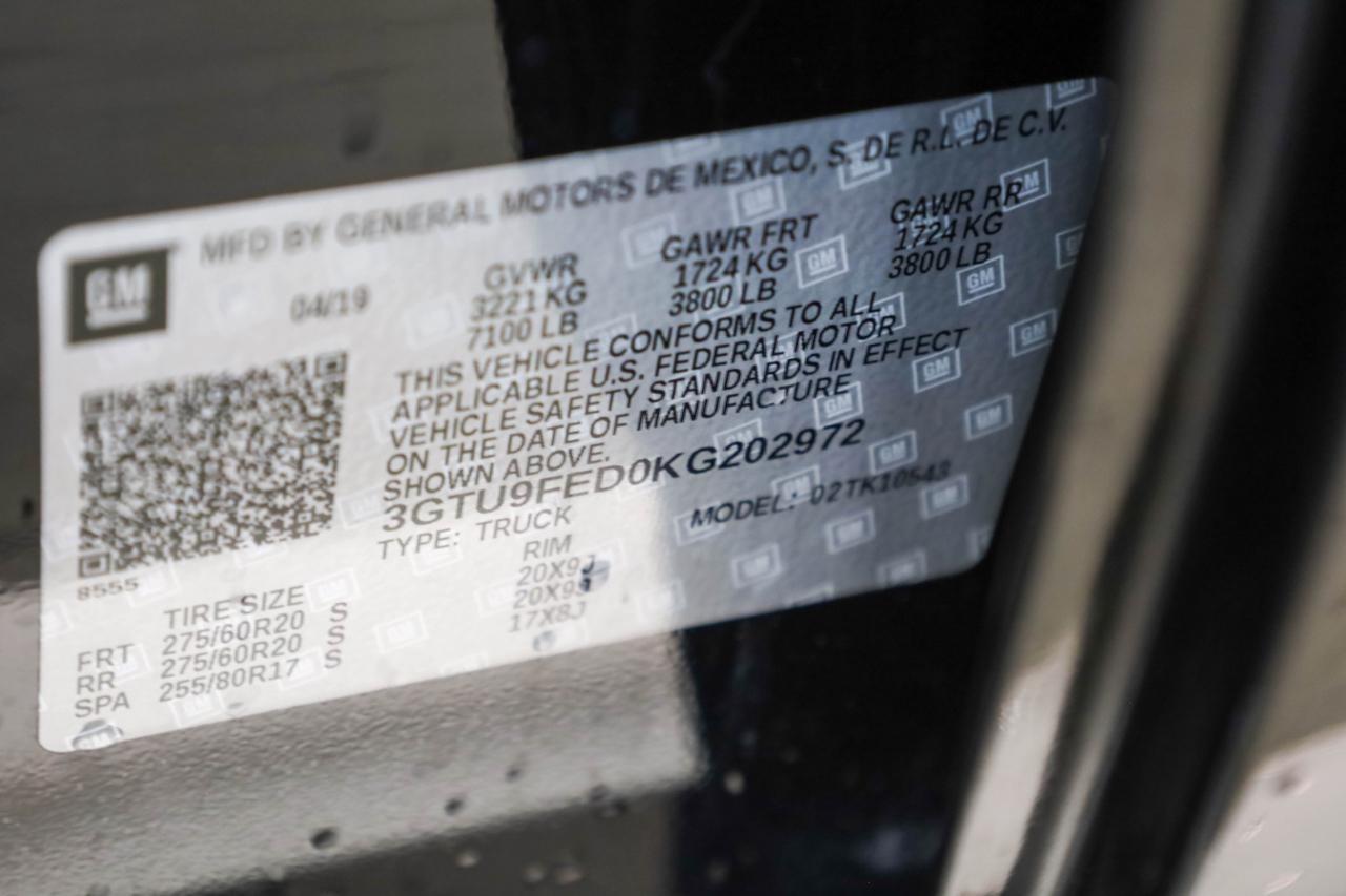 GMC Sierra 1500 4WD Crew Cab 147" Denali 2019