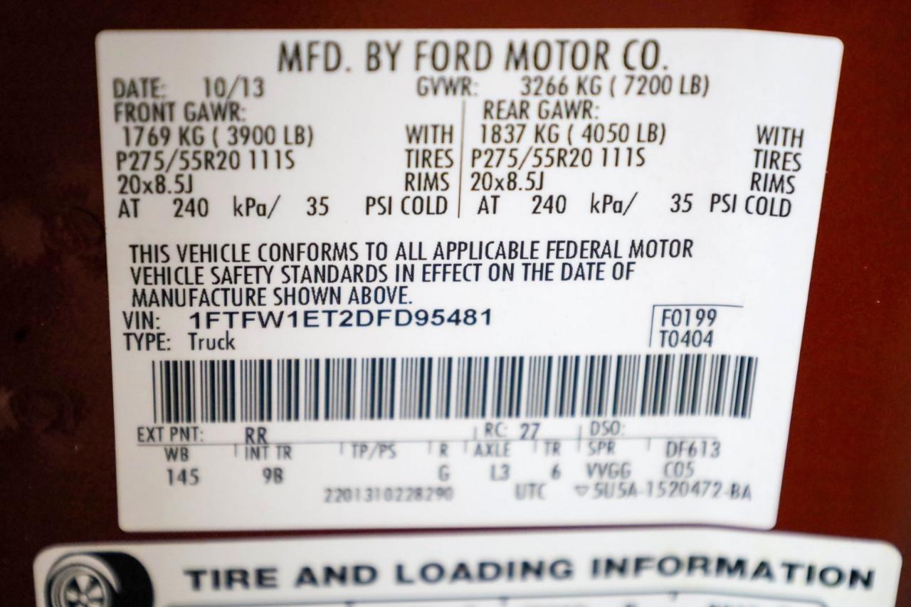 Ford F-150 4WD SuperCrew 145" King Ranch 2013