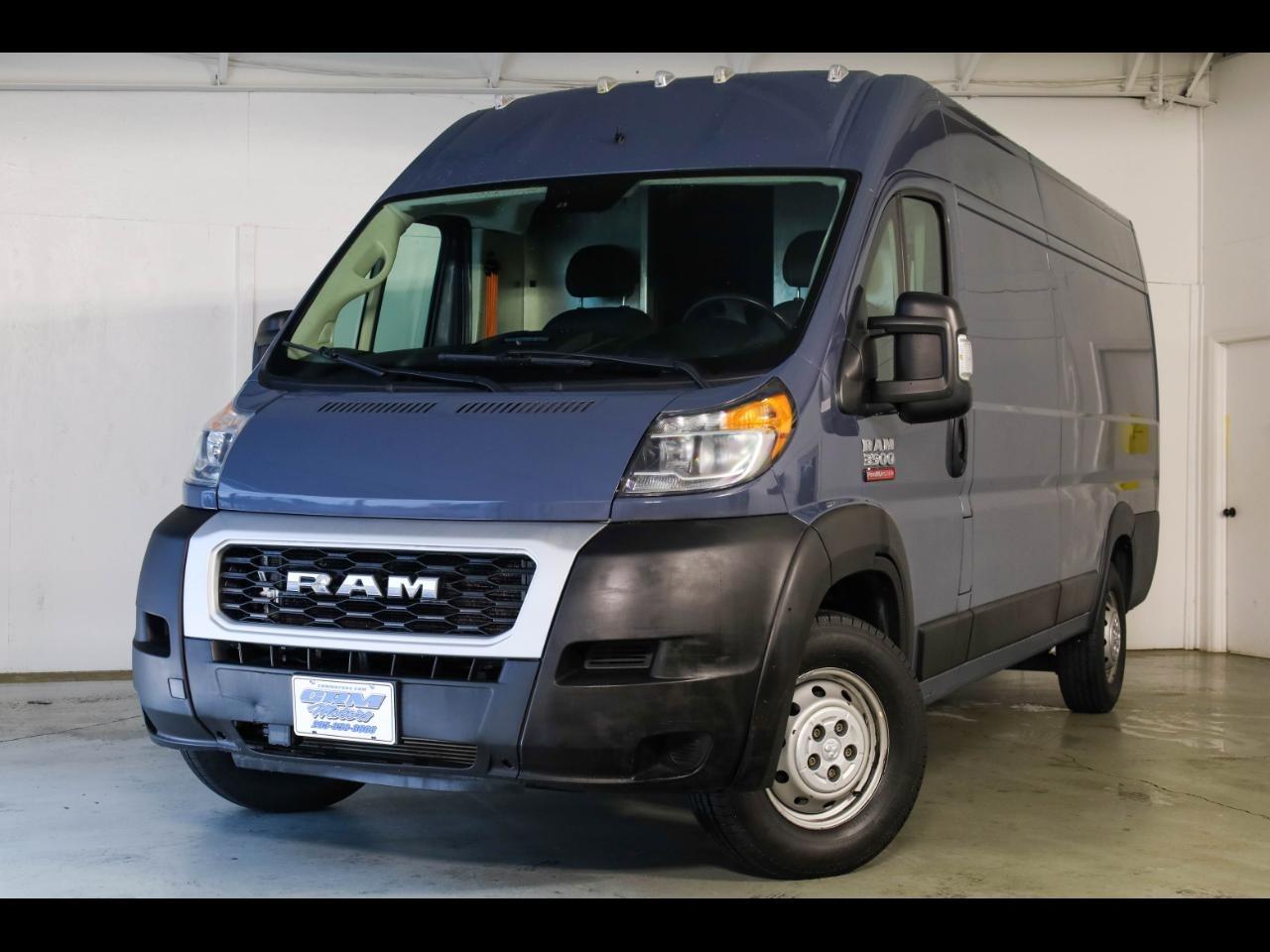 2021 RAM ProMaster Cargo Van 3500 High Roof 159" WB EXT