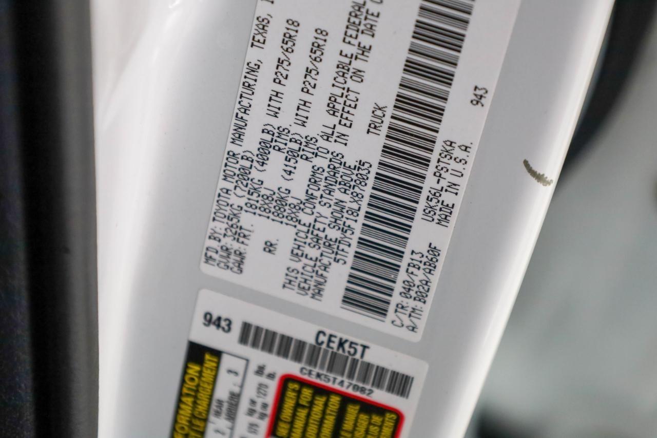 Toyota Tundra 4WD TRD Pro CrewMax 5.5' Bed 5.7L (Natl) 2020