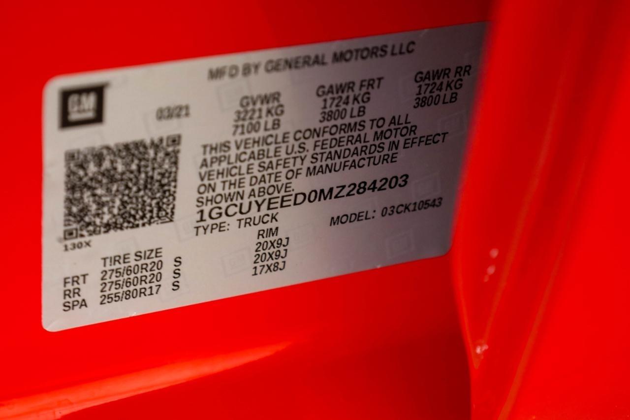 Chevrolet Silverado 1500 4WD Crew Cab 147" RST 2021