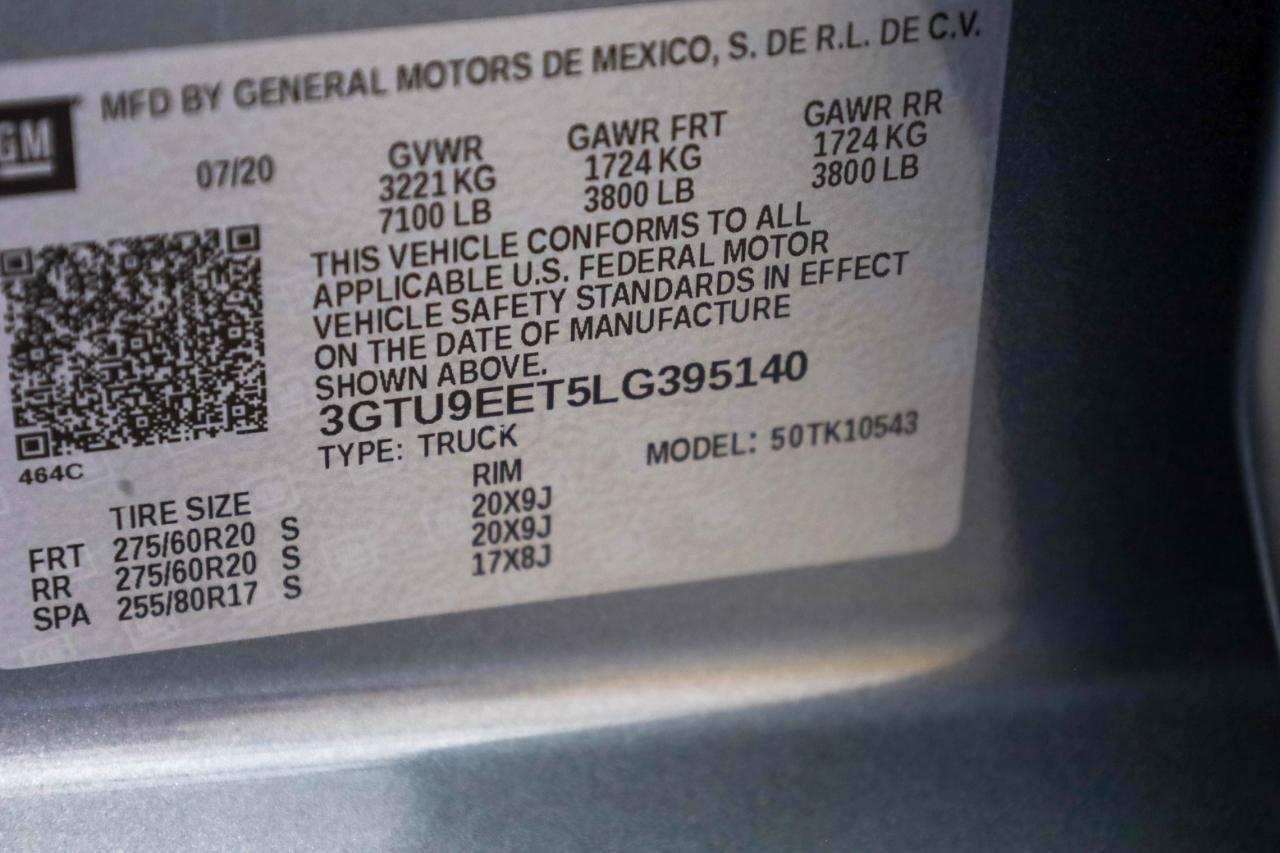 GMC Sierra 1500 4WD Crew Cab 147" AT4 2020