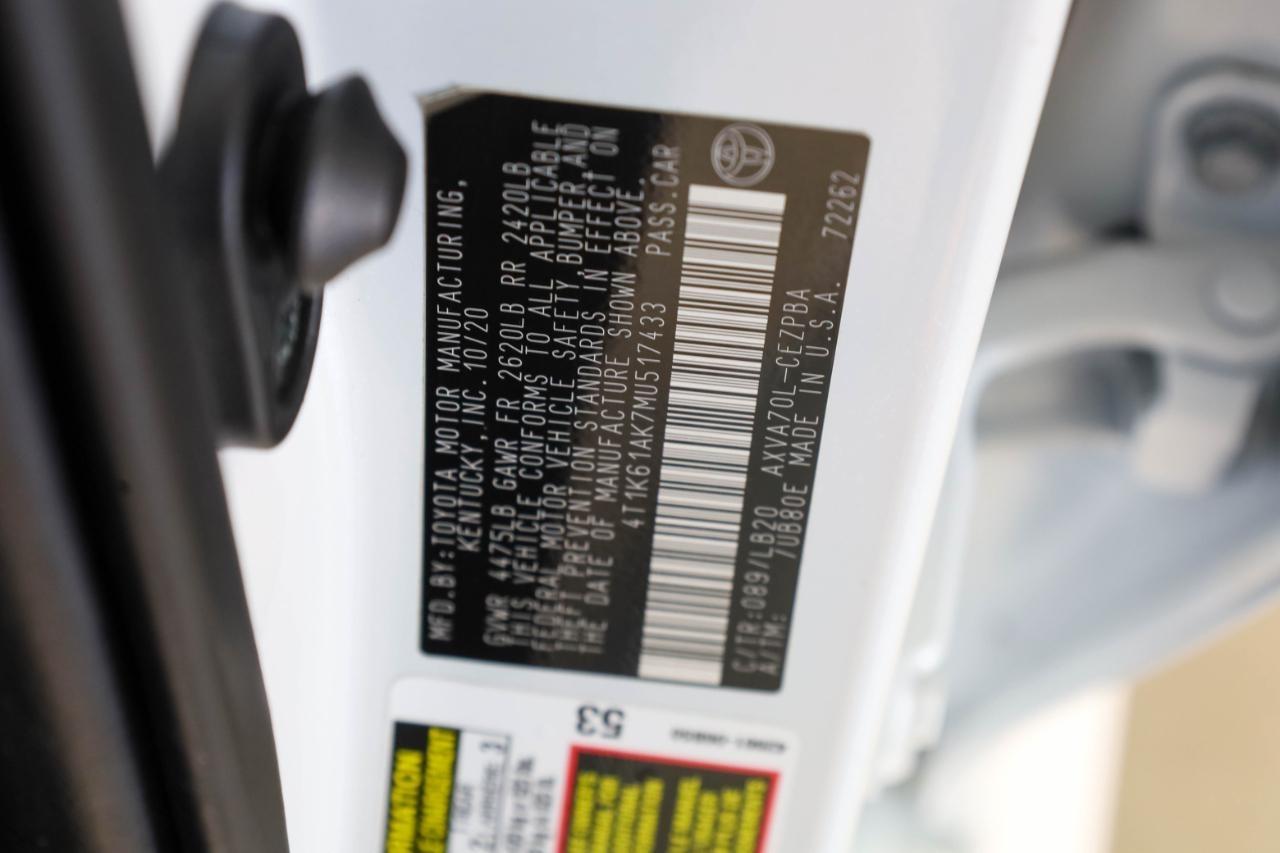 Toyota Camry XSE Auto (Natl) 2021