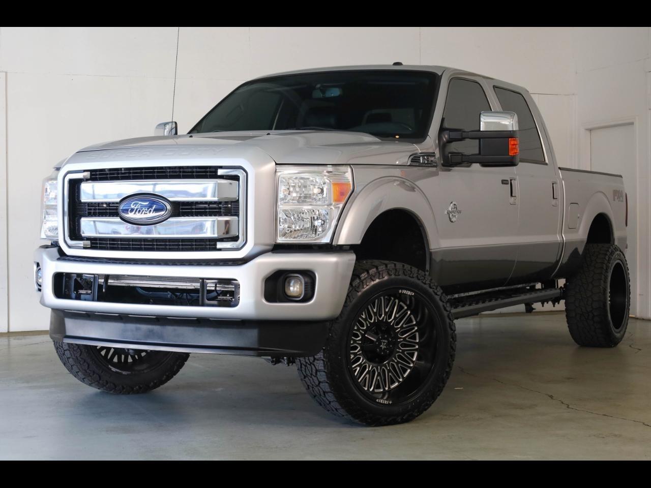 2016 Ford Super Duty F-350 SRW 4WD Crew Cab 172" Platinum