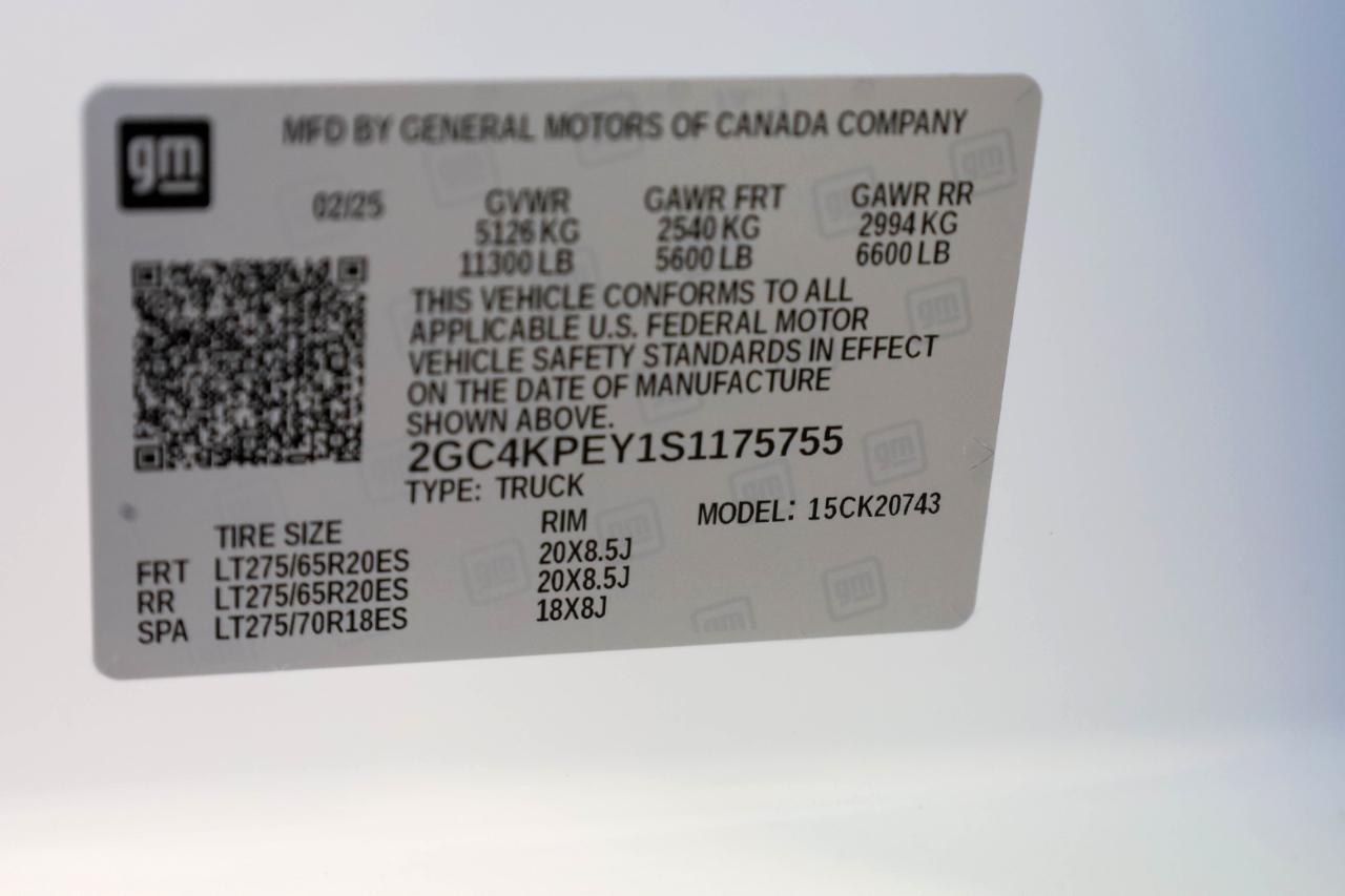 Chevrolet Silverado 2500HD 4WD Crew Cab 159" LTZ 2025