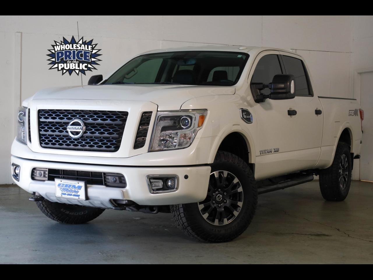 2018 Nissan Titan XD 4x4 Diesel Crew Cab PRO-4X