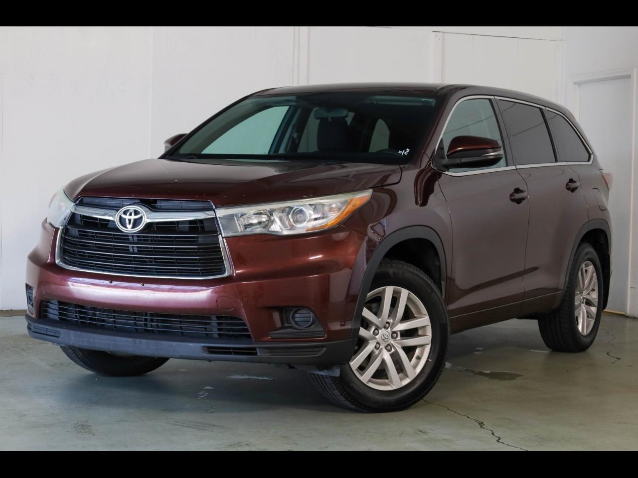 2015 Toyota Highlander AWD 4dr V6 LE (Natl)