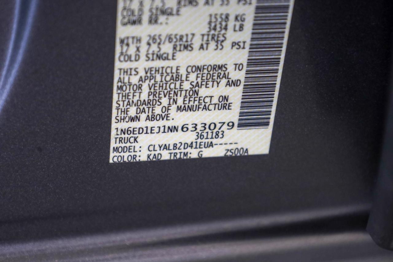 Nissan Frontier Crew Cab 4x2 SV Auto 2022