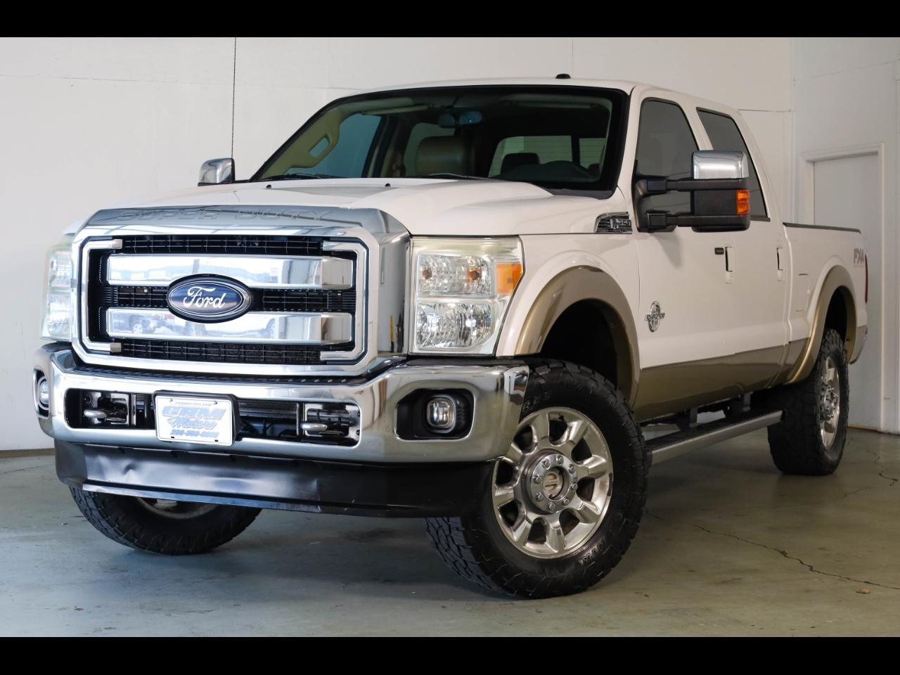 Ford Super Duty F-250 SRW 4WD Crew Cab 156" King Ranch 2012