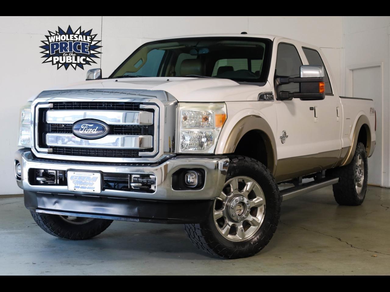 2012 Ford Super Duty F-250 SRW 4WD Crew Cab 156" XL