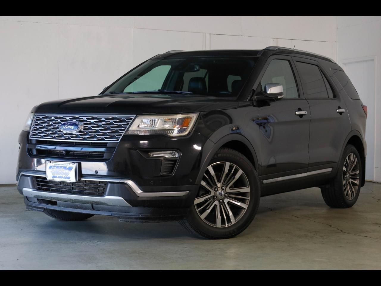 2018 Ford Explorer Platinum 4WD