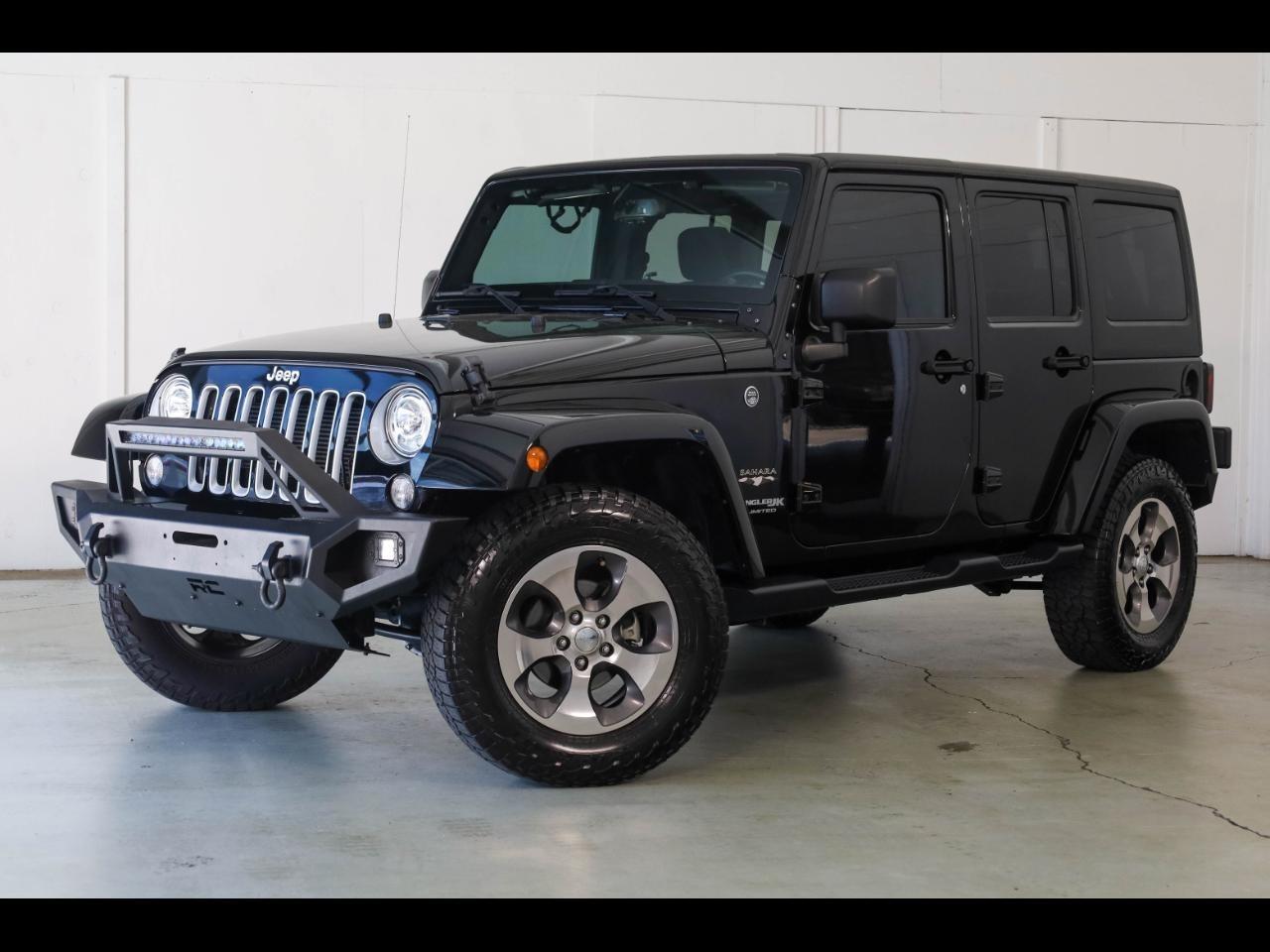 2018 Jeep Wrangler JK Unlimited Sahara 4x4