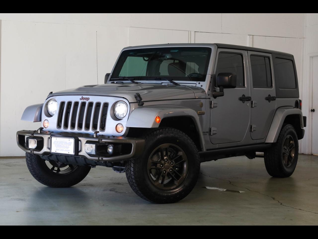 2017 Jeep Wrangler Unlimited 75th Anniversary 4x4 *Ltd Avail*