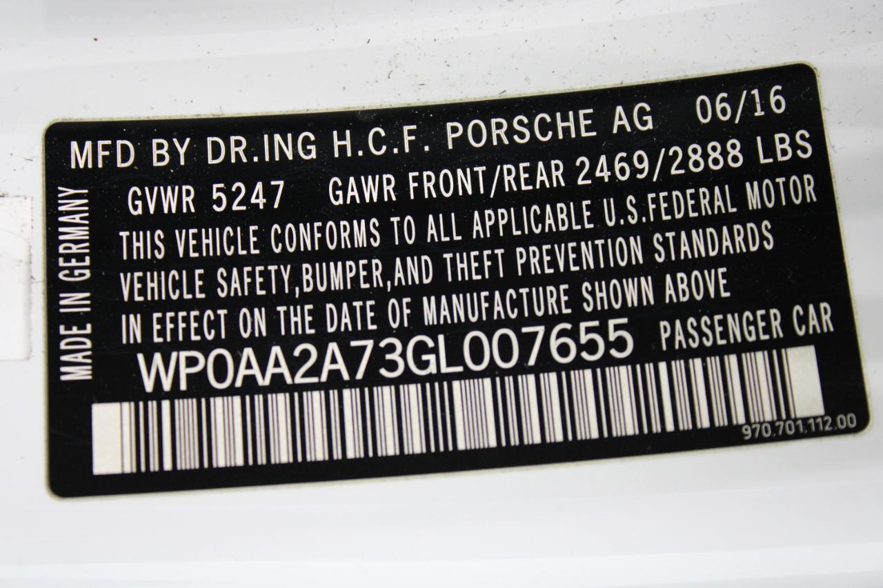 Porsche Panamera 4dr HB 2016