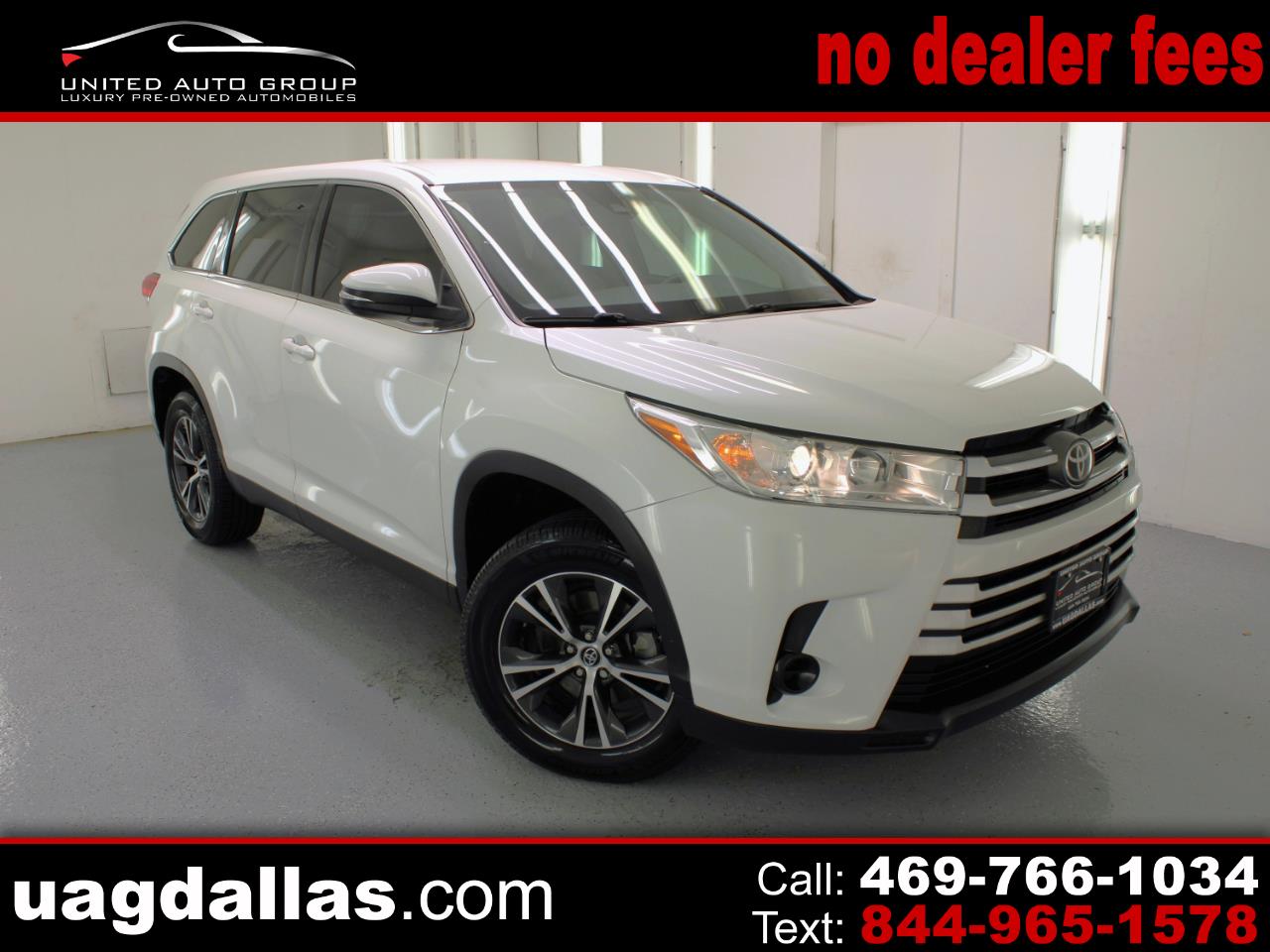 2019 Toyota Highlander LE