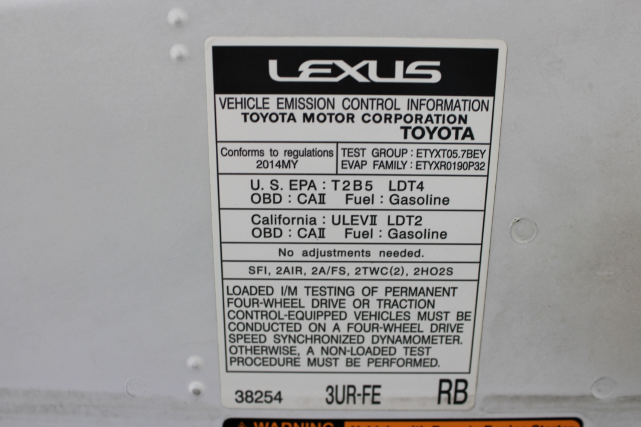 Lexus LX 570 4WD 4dr 2014 Lexus LX 570 4WD 4dr 2014