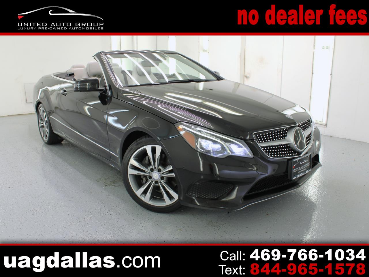2016 Mercedes-Benz E-Class 2dr Cabriolet E 400 RWD