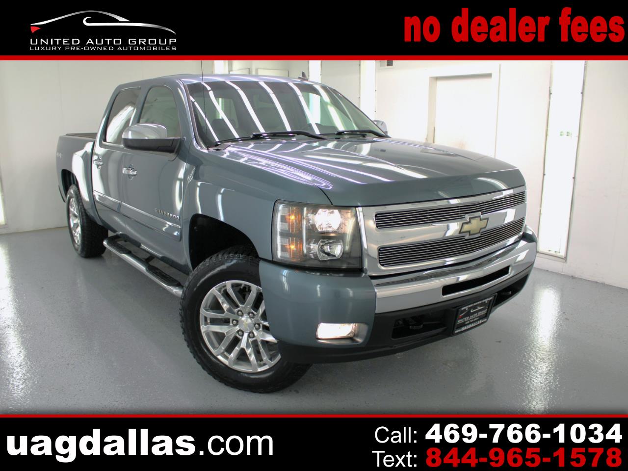 2010 Chevrolet Silverado 1500 4WD Crew Cab 143.5" LT