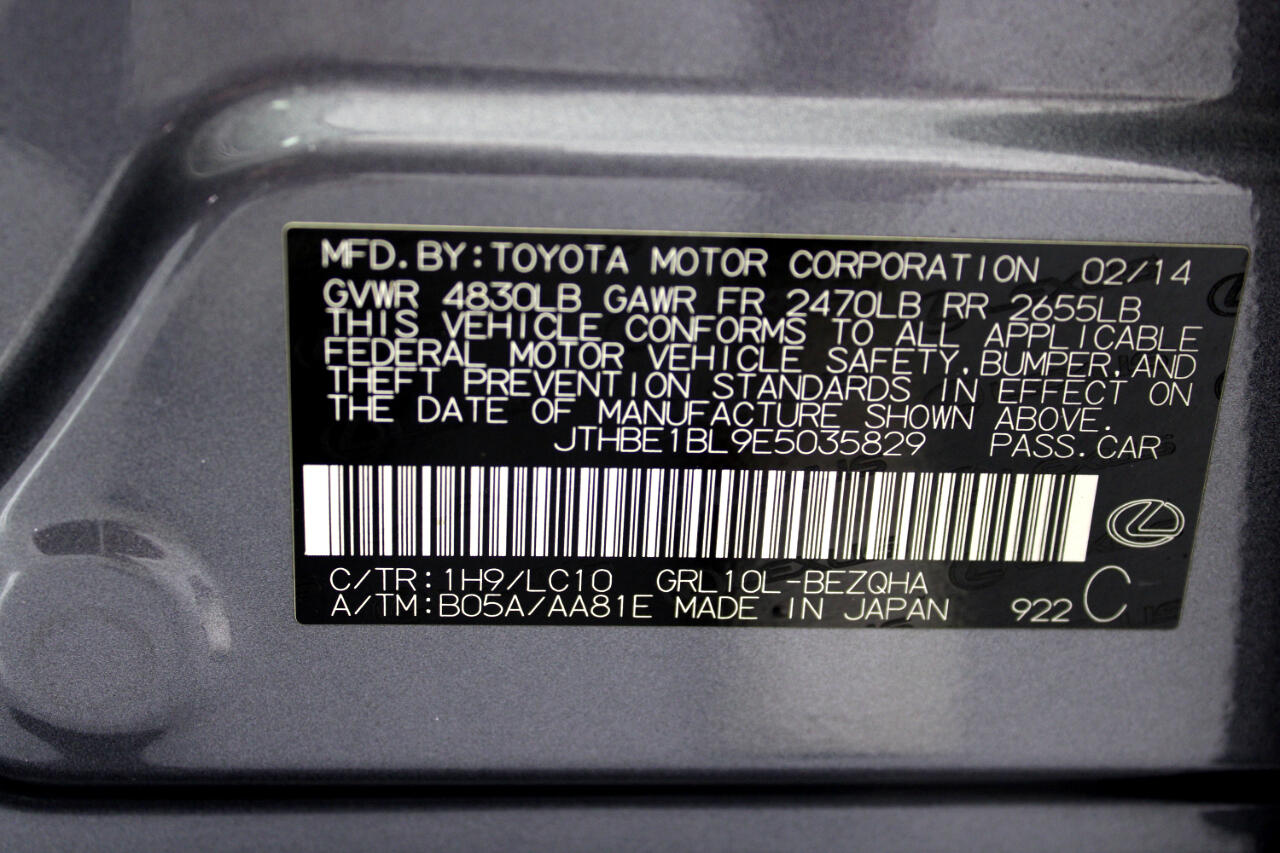 Lexus GS 350 4dr Sdn RWD 2014