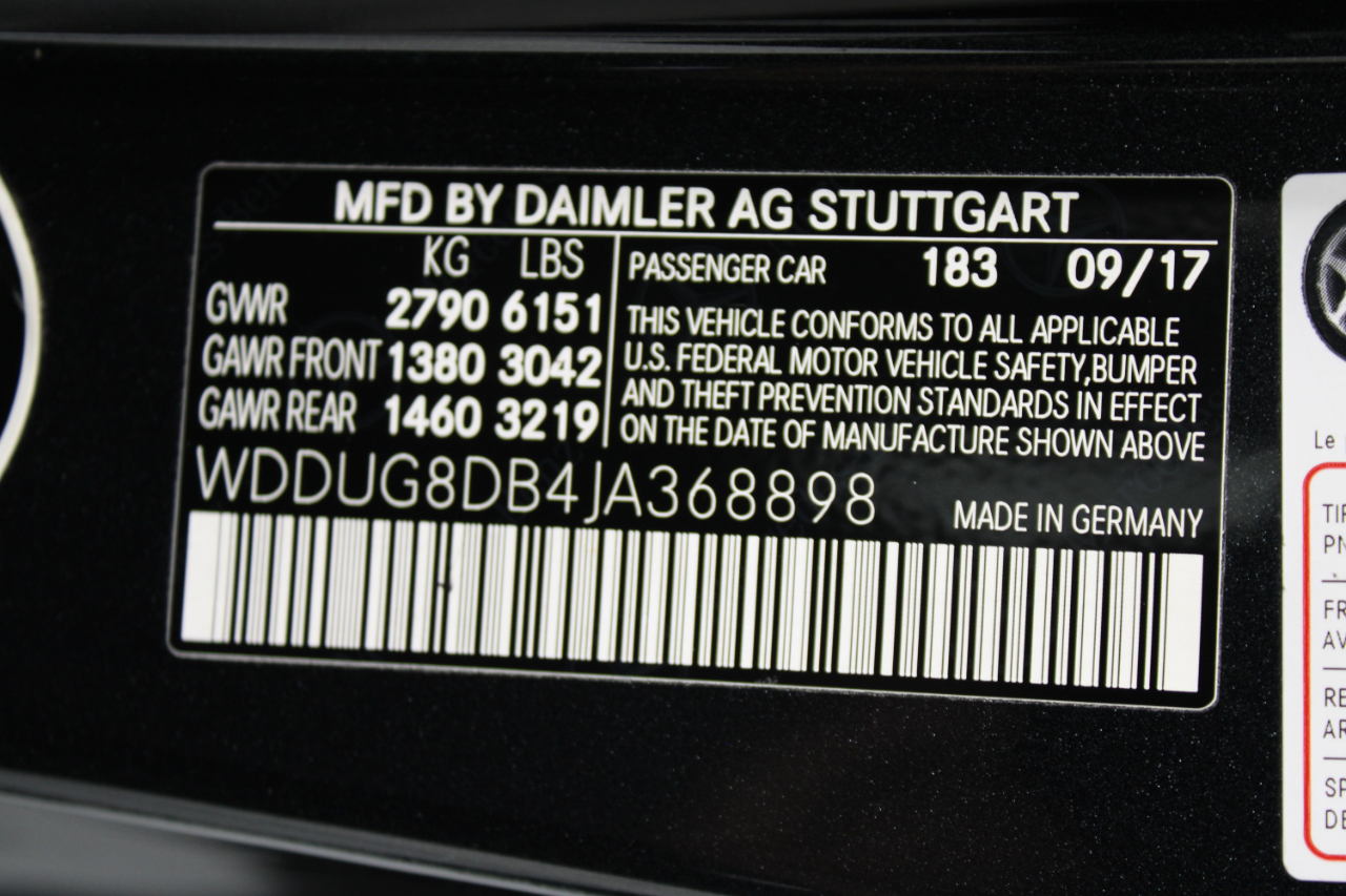 Mercedes-Benz S-Class S 560 Sedan 2018