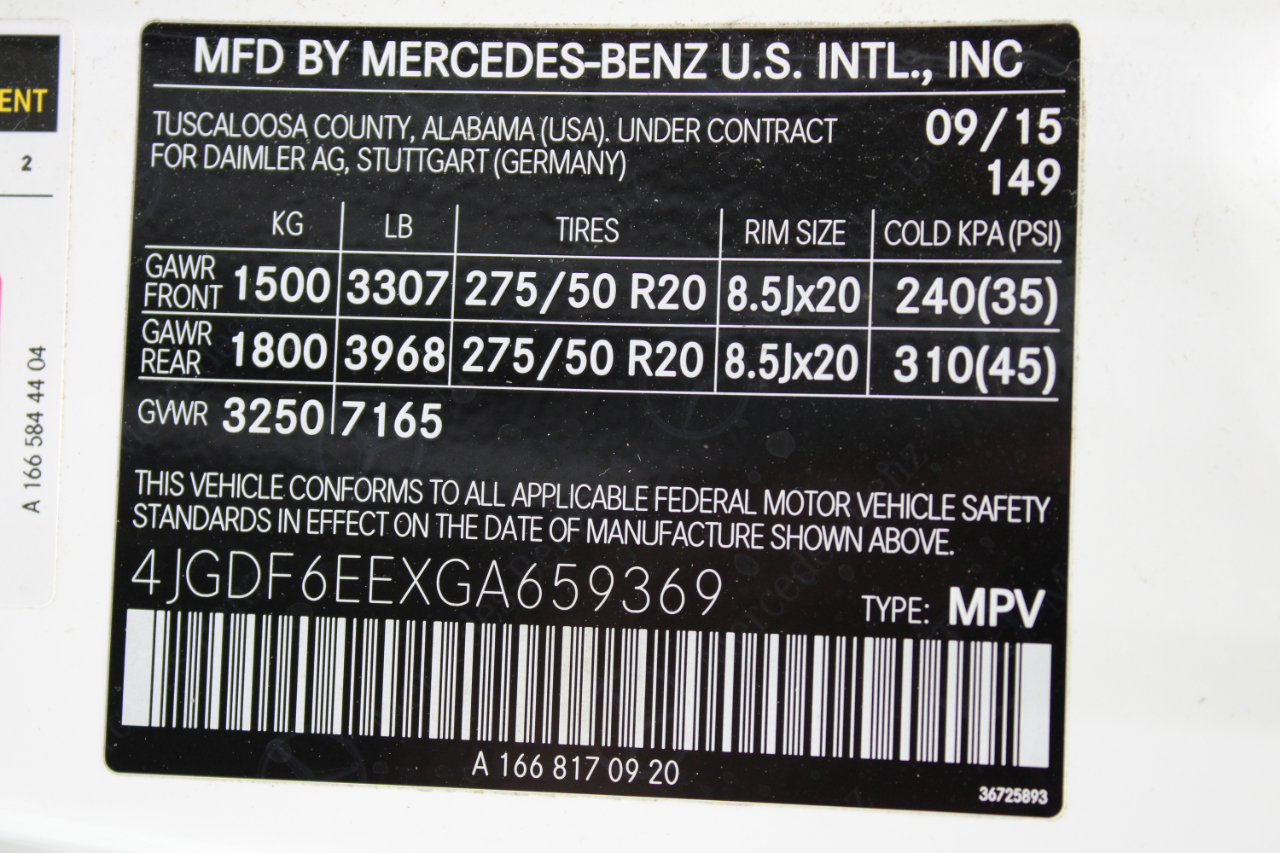 Mercedes-Benz GL Class GL450 2016