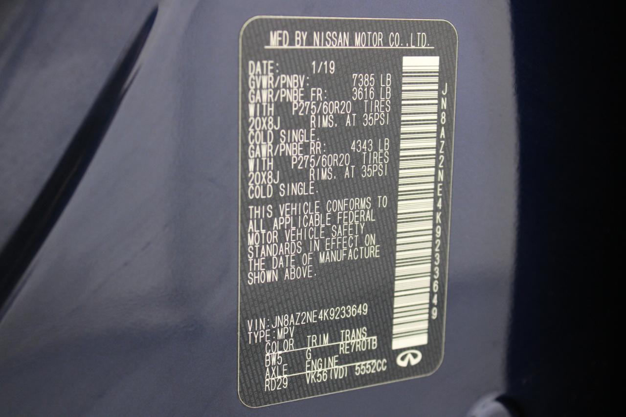 Infiniti QX80 LUXE AWD 2019