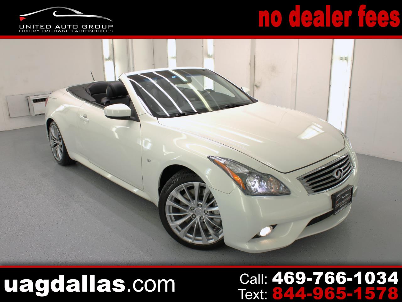 2014 Infiniti Q60 Convertible 2dr