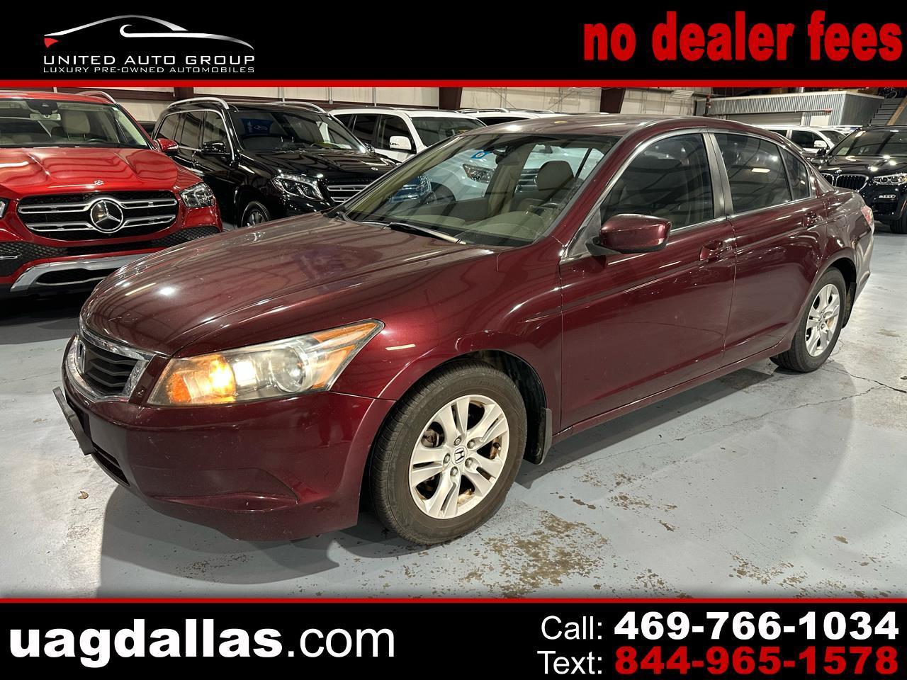 2009 Honda Accord Sdn 4dr I4 Auto LX-P