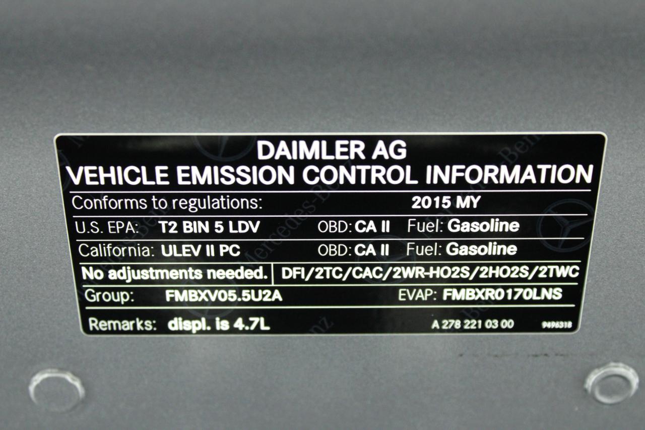 Mercedes-Benz S-Class 4dr Sdn S 550 RWD 2015