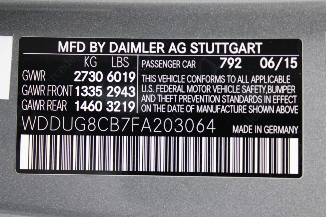 Mercedes-Benz S-Class 4dr Sdn S 550 RWD 2015