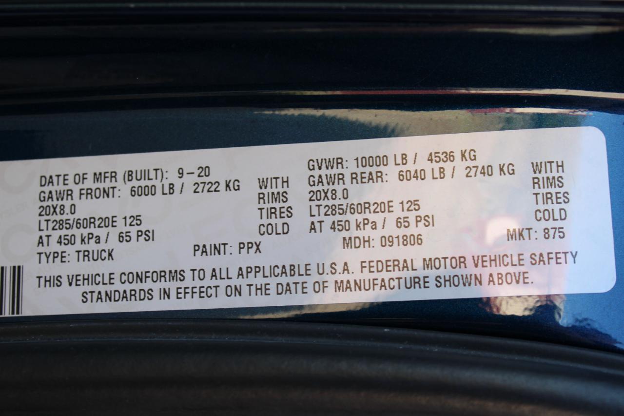 RAM 2500 Lone Star 4x4 Crew Cab 6'4" Box 2020