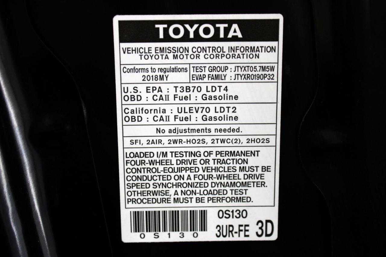 Toyota Sequoia Limited RWD (Natl) 2018