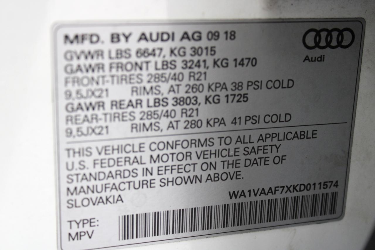 Audi Q7 Prestige 55 TFSI quattro 2019