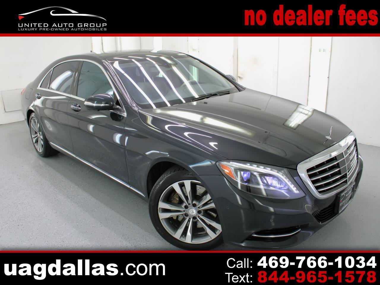 2015 Mercedes-Benz S-Class 4dr Sdn S 550 RWD