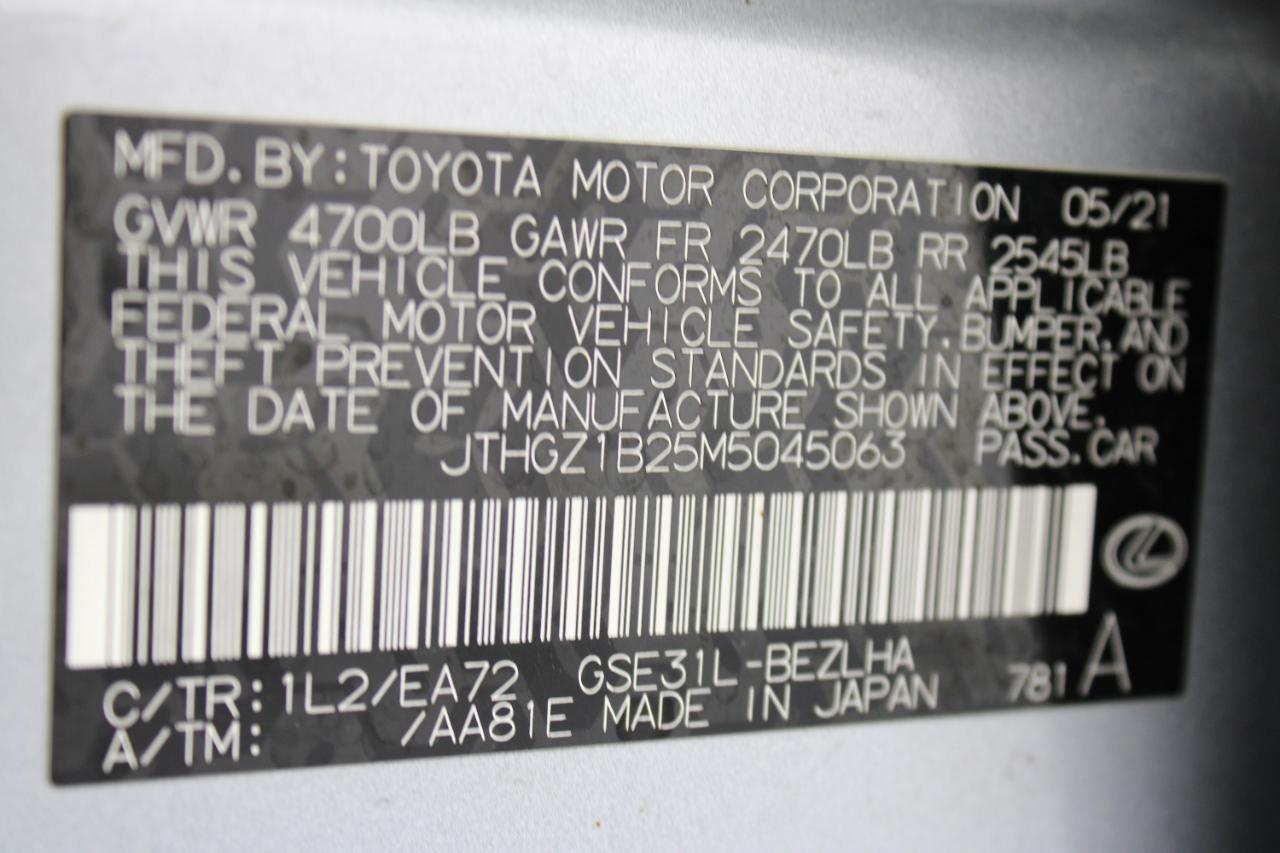 Lexus IS 350 F Sport 4D Sedan 2021