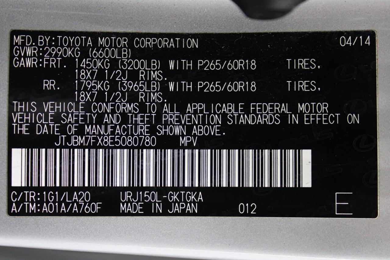 Lexus GX 460 Premium 4D SUV 4WD 2014