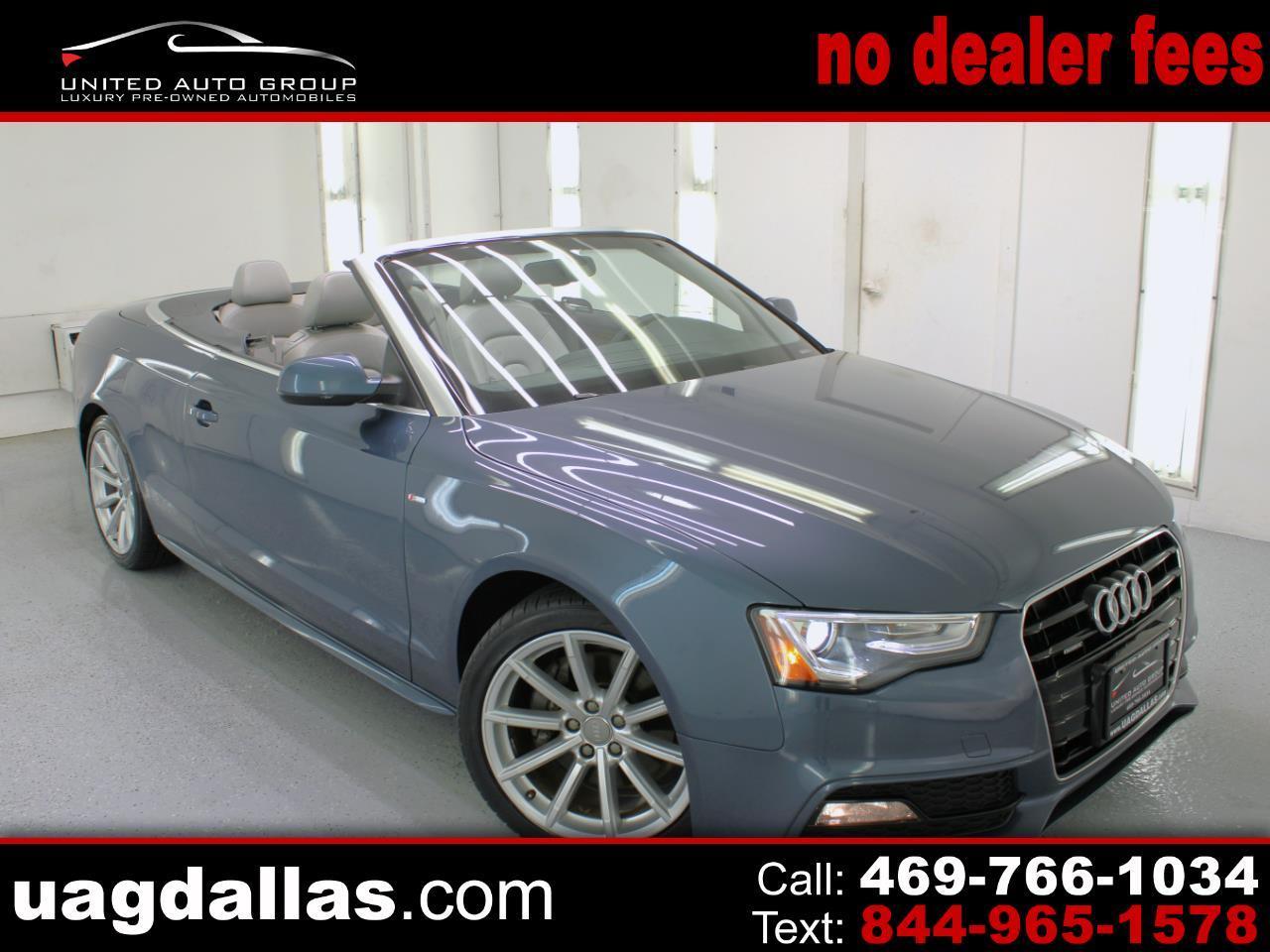 2016 Audi A5 2dr Cabriolet Auto Premium Plus