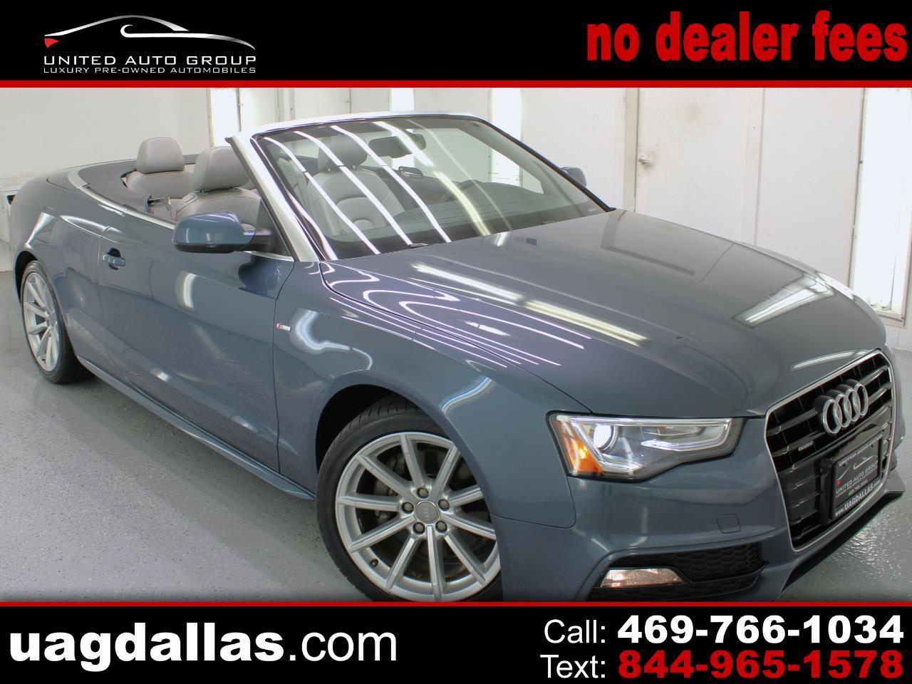 2016 Audi A5 2dr Cabriolet Auto Premium Plus