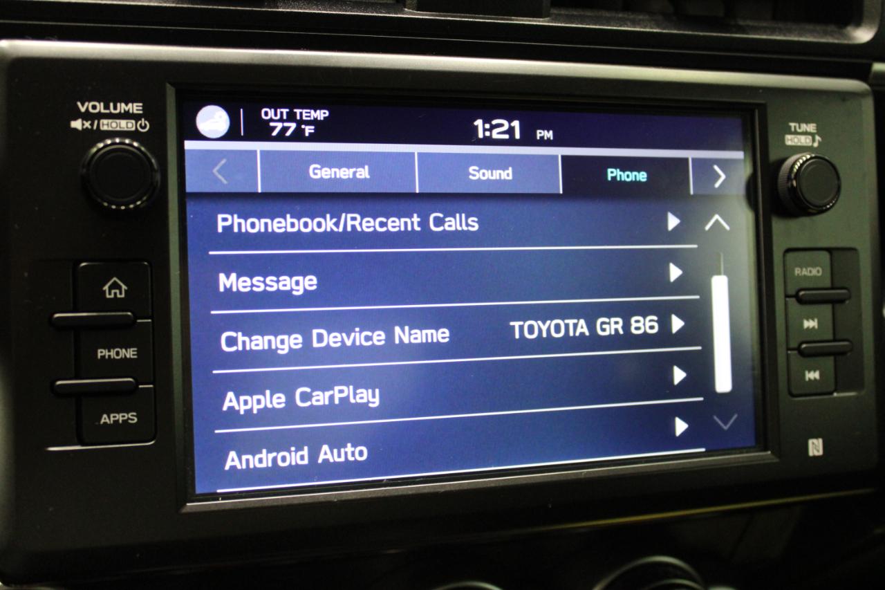 Toyota GR86 Manual (Natl) 2022