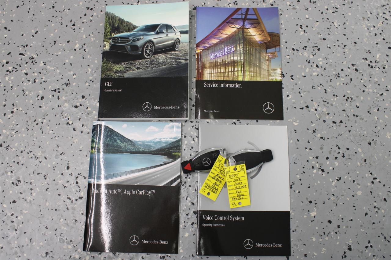 Mercedes-Benz GLE GLE 400 4MATIC SUV 2017