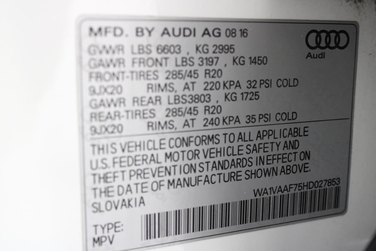Audi Q7 3.0 TFSI Prestige 2017