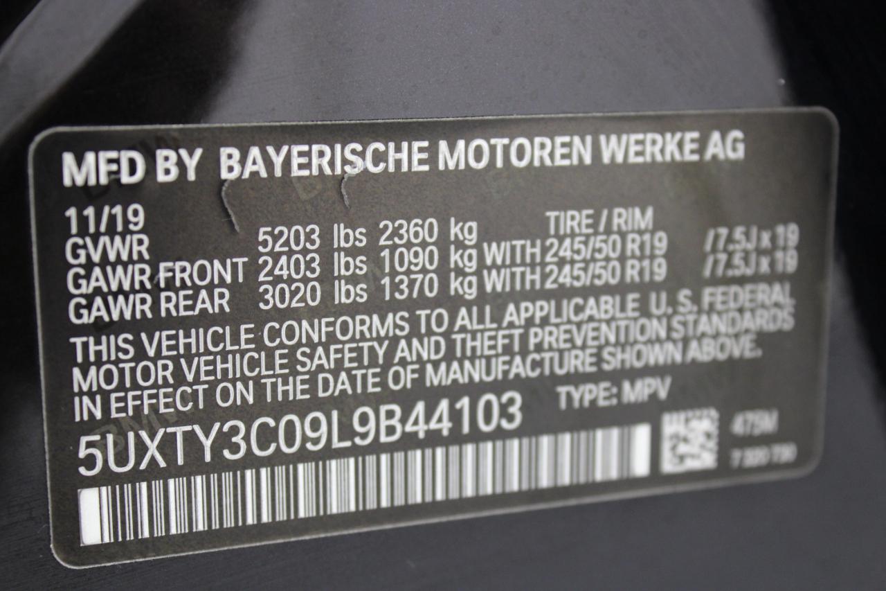 BMW X3 sDrive30i Sports Activity Vehicle 2020